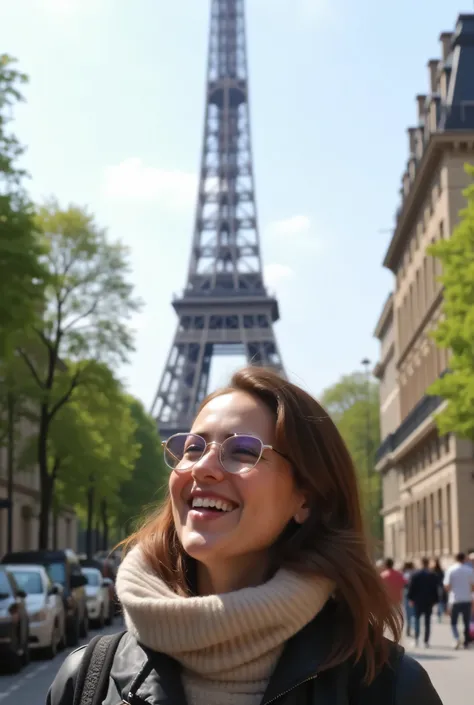 Une photo de moi au tour Eiffel