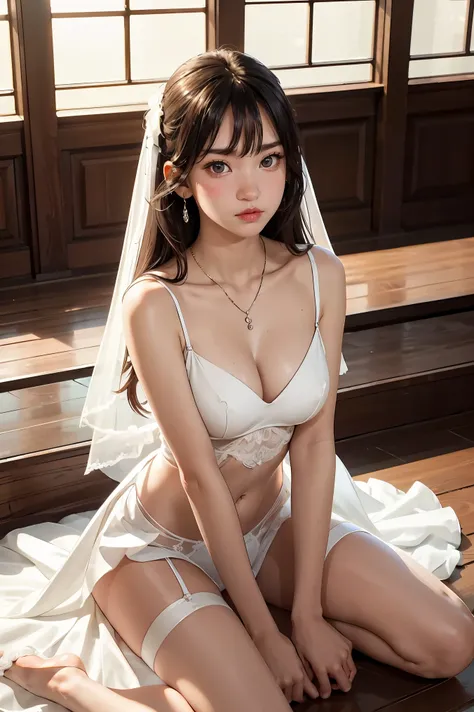 photorealisim、top-quality、超A high resolution、a picture、Photo of an exquisitely beautiful Nordic-born girl、Extraordinary beautiful girl、Highlights of cheek luster、Detailed cute and beautiful face、(pureerosface_v1:0.008)、Beautiful bangs、Glowing white shiny s...