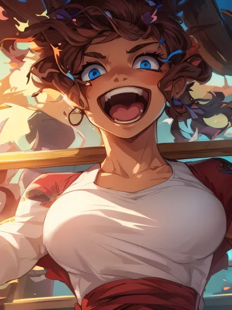 ( of the best quality :1.3), (4K quality),  masterpiece,  of the best quality ,  high resolution,  detail, ( detailed face:1.2), ( detailed eyes :1.2), ( perfect figure :1.2),  cartoon, anime,

