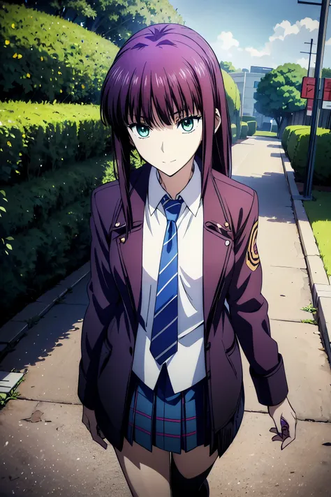 赤 purple hair, green eyes, eyes like jewels, Ultra High Resolution, ((( green eyes))),赤 purple hair, beautifulアニメ高校の女の子,(Masterpiece:1.2, 最  high quality ), ( is present, photo is present:1.4),  beautifulイラスト, (  natural light , Movie Screenplay  ), nsfw, ...