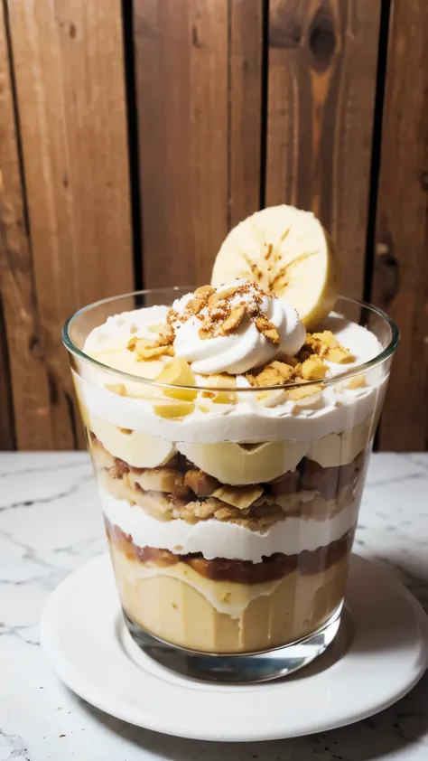 large banana parfait