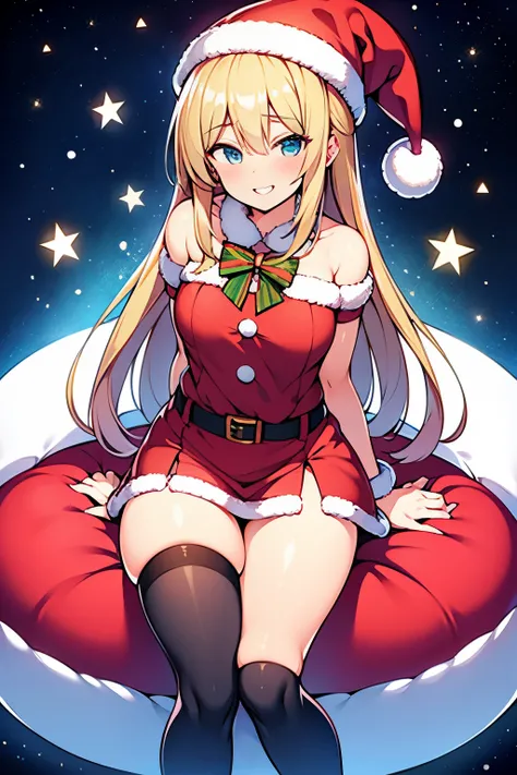  miniskirt　 Santa Claus　Beauty　 sexy　 knee-high　 adult 