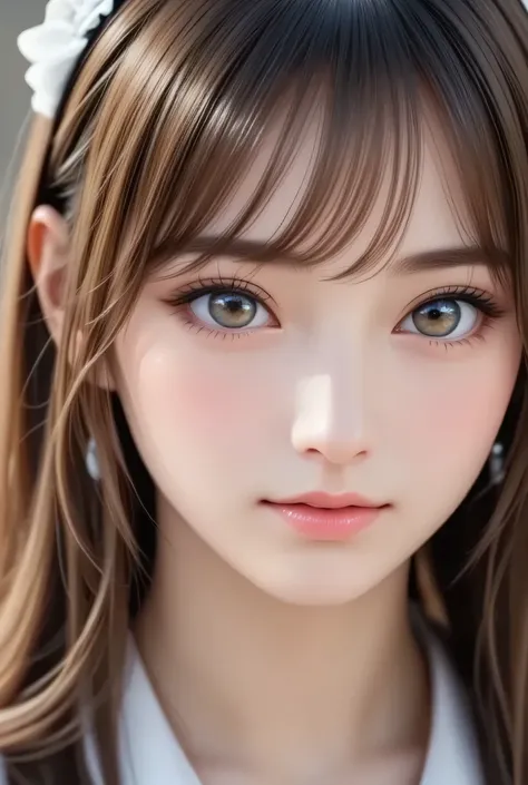 (super cute young face:1.3),
(full body shot:1.5),
(sparkling clear attractive large glowing eyes:1.5), (japanese idol face:1.5),very beautiful cute girl,(baby face:1.4),cheerful happy smile,exquisite smooth and silky long brown straight hair,fair skin,(ha...