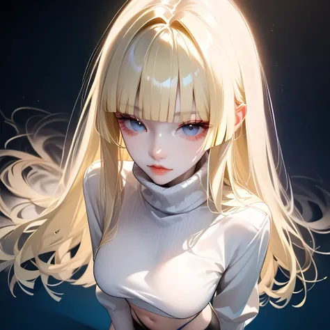 (( black hair))、(yellow inner hair), best quality 、 Masterpiece、( professional lighting without shadows )、 surreal, charming、 figure like a slender supermodel 、 One Girl , (looking at viewer, looking ahead, from above), (medium boobs), (Bright, beautiful b...