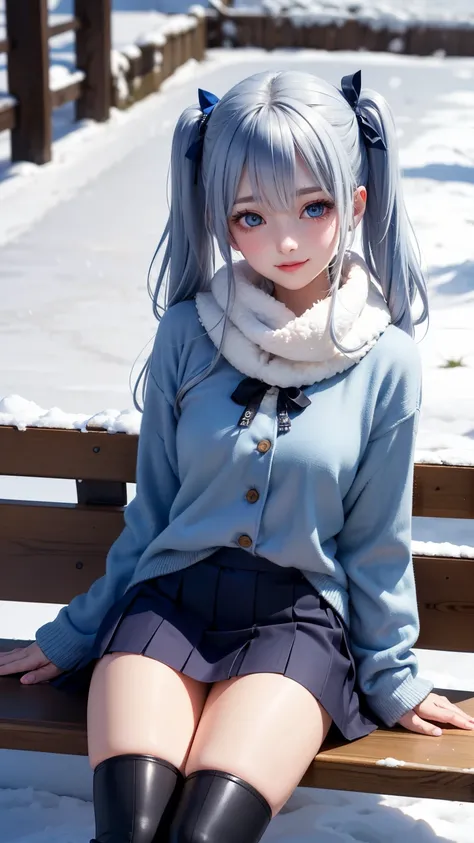 A hyper-realistic, ultra-detailed full-body 3D-rendered image of a 16-year-old Japanese girl named Kanon. She has a delicate, youthful face with a well-defined, softly contoured jawline, giving her a gentle yet elegant appearance. Her large, expressive **l...