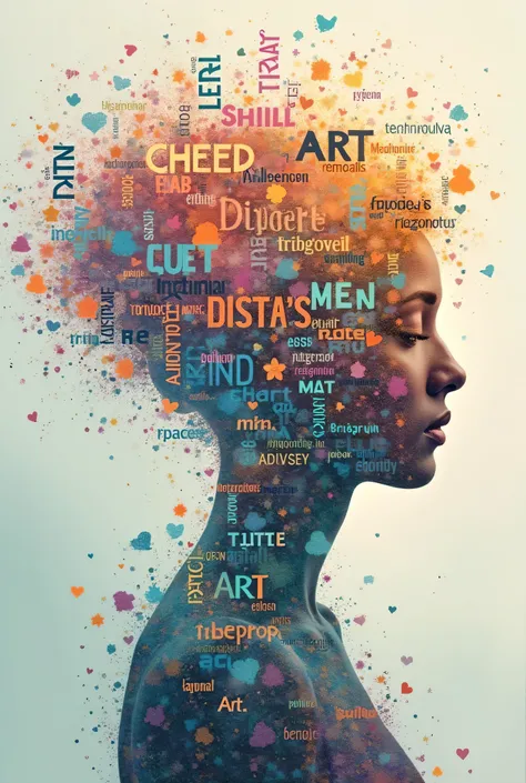 make a word cloud about the importance of art in life