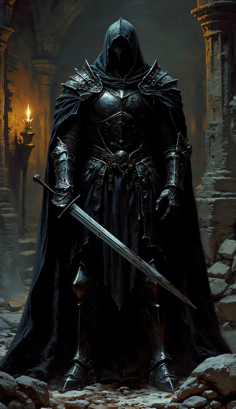 Black Knight in a Dungeon