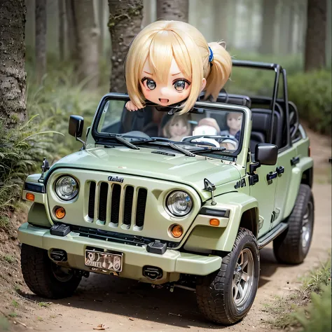       Armin Girls、Chibi Run       、     ride in a jeep     