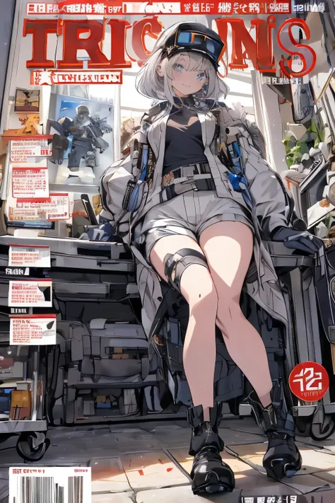 (from below:1.2, top quality ), girl , platinum colored hair military uniform , The dreamer wants purplish blue eyes , (from below:1.2, top quality ), a girl , blonde hair , The dreamer wants purplish blue eyes , medium , Lori does it , ( Master...