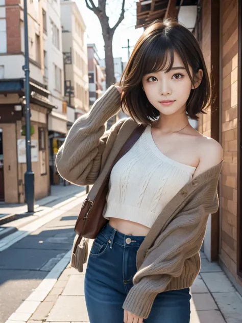  Masterpiece、 top quality、 illustration 、  Super Detail、 fine detail、  high resolution、 8k wallpaper、 perfect dynamic composition、 Korean Idol、Nogizaka idol、 hposing gravure idol、19 year old beautiful girl 、 neat female college student、 Beautiful Face with...