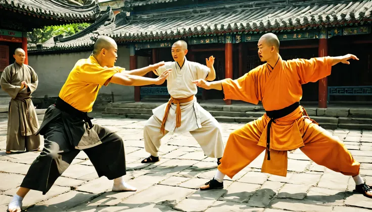 shaolin kung fu fight