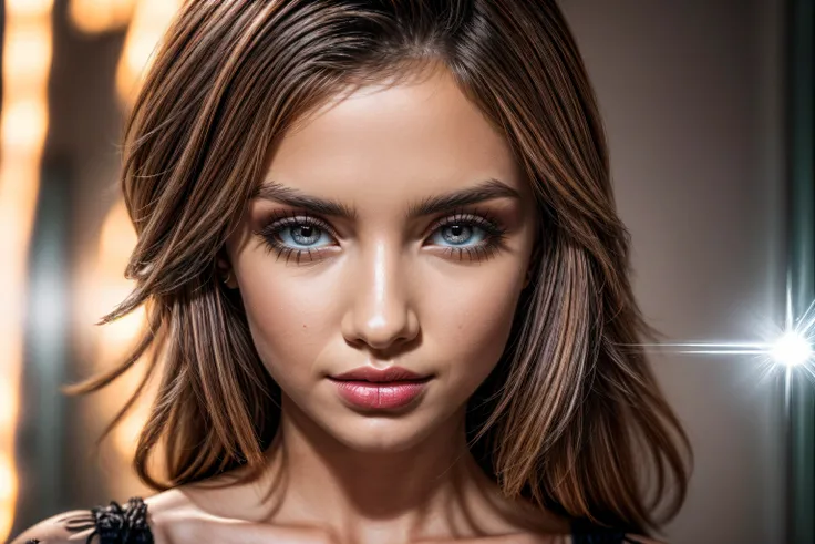 Realistic (photorealistic Realism), (high resolution), ((intricately detailed digital art)), professional photography, ((portrait)) a cute 1 Female, European, (ultra realistic texture details: velvety skin, hair),((sharp focus, no blurry eyes, high resolut...