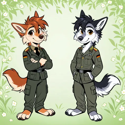 adult, canine, anthro, anthromorphic, wolf, fur, furred_anthro, fluffy_tail. , male, ear_tufts, gray_nose, gray_fingers, hair_tuft, short_tail, fluffy, canine_ears, expressive_eyes, brown_eyes, light looking_at_viewer, standing, gray_paws, gray_fur, tai...