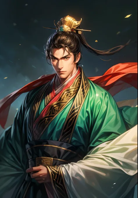 Han Dynasty Landscape、Three Kingdoms、Full Body、(Highest quality,4K,8k,High resolution,masterpiece:1.2)、Very detailed, High resolution,hyper HD、Studio Lighting、Ultra-fine painting、 Sharp focus、 Physically Based Rendering、 Very detailed explanation、 Professi...