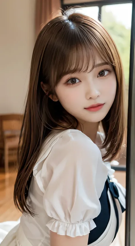  top quality,  Masterpiece 、 actual photo  、The most beautiful girl in the world 、 Cute looks、 Slender 、  perfect beautiful face in a private house  、  perfect and beautiful eyes   、   perfect and beautiful double eyelids  、   Fashion Model  、 Cute looks、 ...