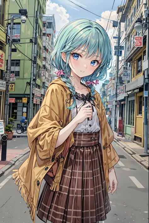 Moonlight 、 anime-like、night、Exterior of the building、Japan House 、 beautiful sky、 Details、 beautiful、background、 Hair, shortcuts, unkempt hair,Short braided hair,Neat, slender beautiful woman,Correct posture,Small chest, beautiful脚, has enchanting gray...