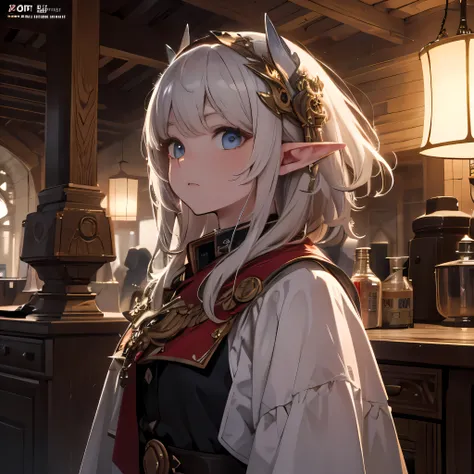 Ultra-high definition image quality, high resolution, masterpiece, Sharp focus, Pixiv masterpiece, best quality, 4k, 8k, absurdres (best illustration),((Complicated details)), highly detailed, The strongest member of his race, Race - Elf