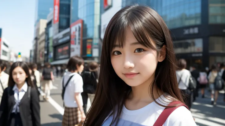 High school girl in Shibuya