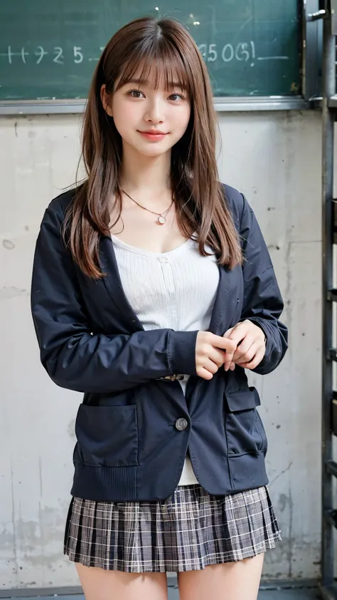 (photo Practical:1.4), (hyper Practical:1.4), (Practical:1.3), ( smoother lighting :1.05), (improve the quality of movie lighting:0.9)、 natural light、 pro pics, Practical portrait,(Japanese Beauty、 middle school student ),, Beautiful face and eyes, ver...