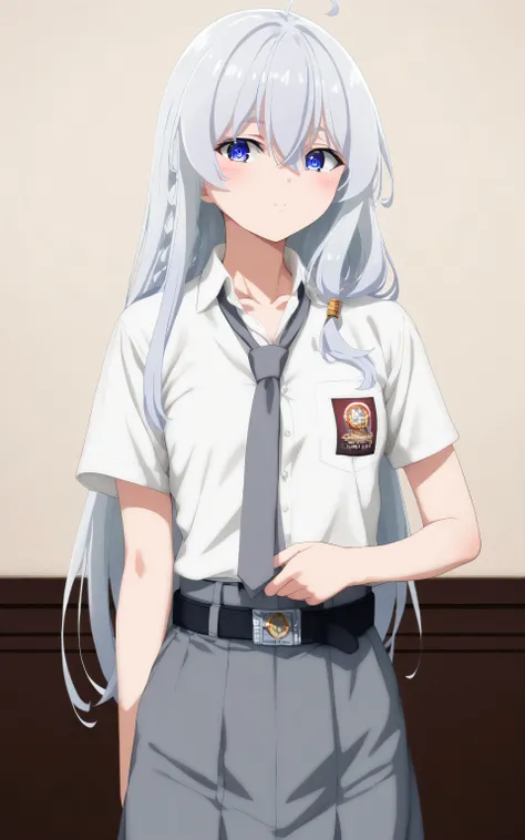 upper body, elaina, anime style, Random Sexy pose , ((Ultra detailing)), (very aesthetic, best quality, ultra detailed), intricate details,
1girl, silver hair, blue eyes,((Detailed eyes)), ((Beautifull eyes)), ((prefect eyes)), sharp jawline, long hair, sh...