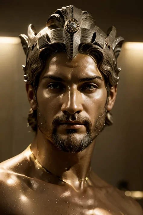 Face of Zeus, In Olympus, very impetuous and respectable