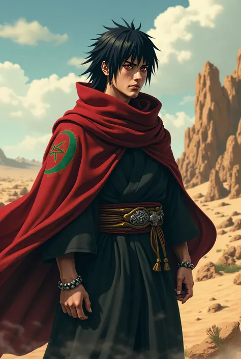 Itachi Uchiha represents Algeria 