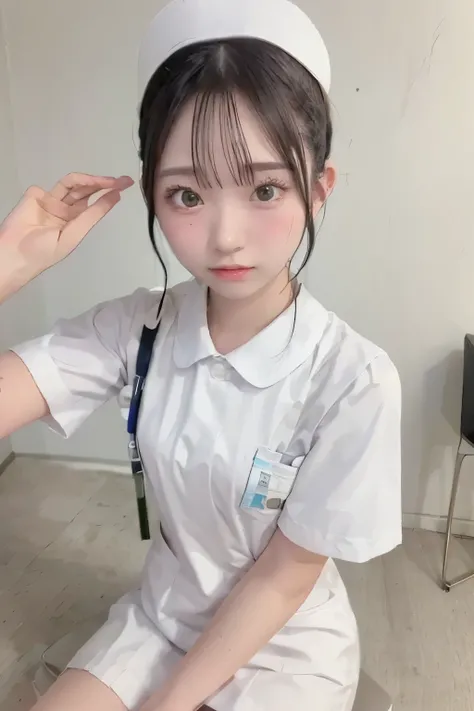 ( Masterpiece:1.3)、 Very nice finish 、( high resolution、8k:1.3)、( top quality 、 Super realistic as pictured :1.5)、 G , 超 high resolutionの顔、 The face against the white wall is in focus、 Ultra-high definition beautiful eyes、 eyes are symmetrical :1....