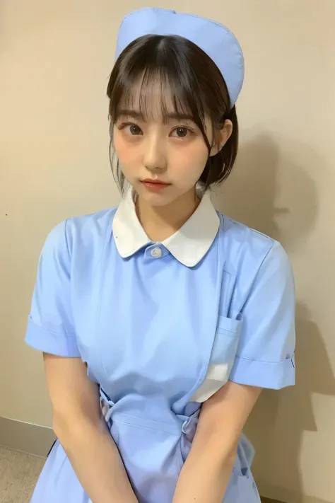 ( Masterpiece:1.3)、 Very nice finish 、( high resolution、8k:1.3)、( top quality 、 Super realistic as pictured :1.5)、 G , 超 high resolutionの顔、 The face against the white wall is in focus、 Ultra-high definition beautiful eyes、 eyes are symmetrical :1....