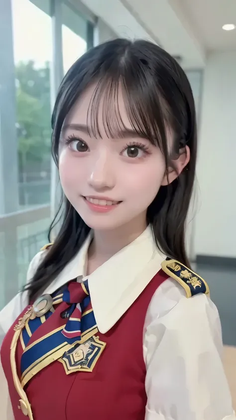 one age cute girl in AKB48 uniform , AKB48 Team TP, AKB48 uniform ,( Masterpiece, top quality:1.2), ultra high resolution, ( photorealistic:1.4), detailed skin, Cinematic Light,bare chest,
friendly , Intelligent , I'm lookin...