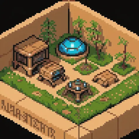 2728年Mars realistic model, (Bifurcation,  original photo,  Quality Best,  masterpiece:1.4),SteampunkCyberpunk6820 City,(CyberpunkMars light:1.3), Mars (Related to land),(in a Small Nature box:1.3),Isometric, Small Nature, landscape on foundation,landscape,