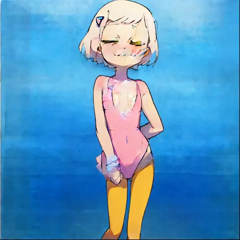 Webby vanderquack, specific, furry, small pink ribbon ,  big boobs,  white hair,  Chanel hair,  defined body,  Greek pink dress , Greek deity, Olympus, yellow legs,  Hebrew wood sandal, pés amarelos de specific, Sensual, cartoonized, alone, 1 girl, feminin...