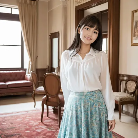 ( features a gentle and gentle expression :1.2), ( full body shot:1.3), ( Panorama :1.0), movie lights, (( top quality)), ( RAW photos , top quality), ( is present:1.4), realism, Masterpiece, so delicate and beautiful, very detailed, 4k wallpaper, ...