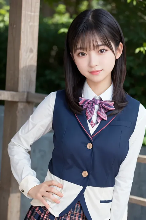 Top Quality, Focus on the Face , Soft light, ultra high resolution, ( photorealistic :1.4), RAW PHOTO LOOP , 1 Japanese Girl , alone, cute, ( embarrassing smile:0.5), ( brown eyes, Light in your eyes), ...