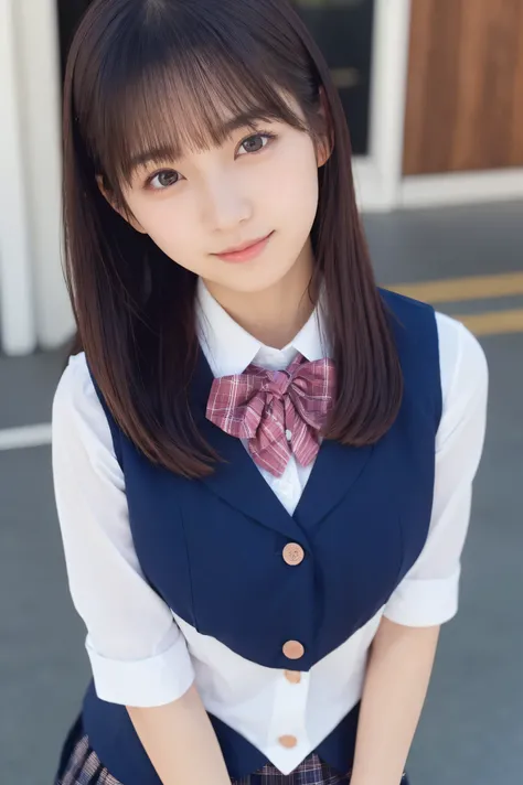     Top Quality,     Focus on the Face   ,  Soft light,        ultra high resolution, (    photorealistic  :1.4),     RAW PHOTO LOOP    ,     1 Japanese Girl    ,   alone,     cute, (       embarrassing smile:0.5), (    brown eyes,   Light in your eyes),  ...