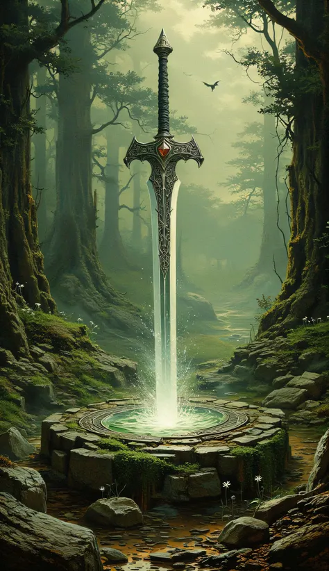 Sword stuck in the stone