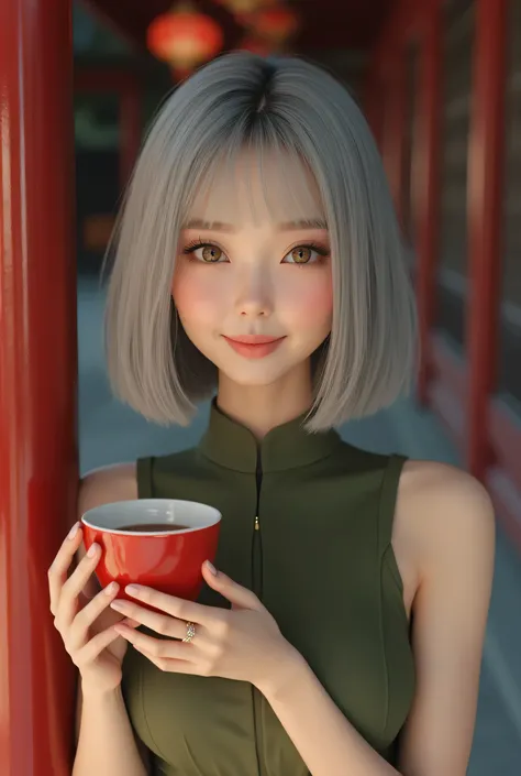 ((Biologically correct number of limbs)). 4K, 3d,Masterpiece. (Focus on the face)). ((Symmetrical face)). 
Eyes with detailed description, very beautiful woman, Beautiful and proportionate face, Asian face, Smile a little happy, distinctive style, Beautifu...