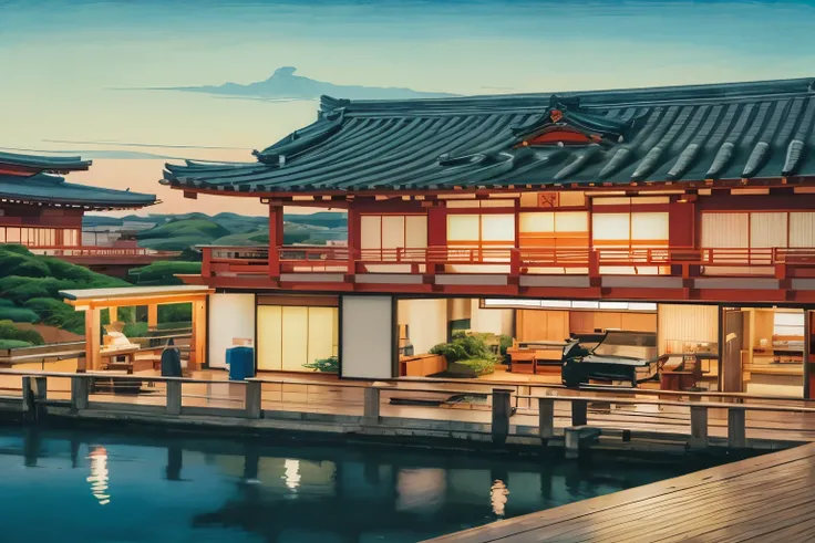  Ukiyo-e　scenery