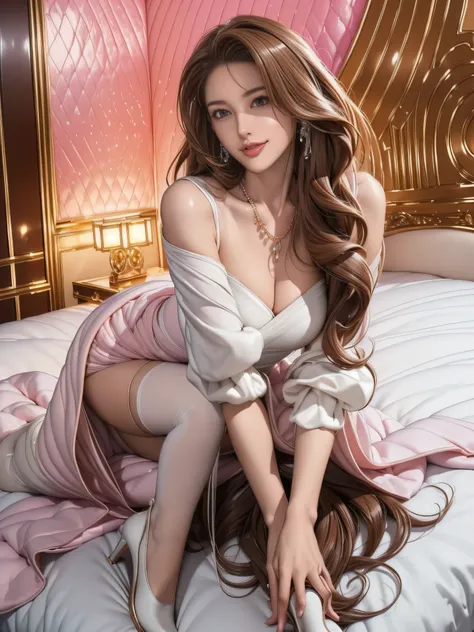 (masterpiece:1.3), high resolution, ultra detailed, extremely detailed CG unity 8k wallpaper, realistic, photo-realistic, RAW photo, beautiful detailed face, pale skin, realistic glistening skin, detailed cloth texture, detailed hair texture, Perfect body,...