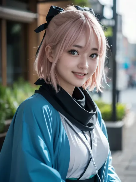1girl, solo, (cute Japanese girl), ager, Slender Body, huge Breasts, pointy breasts, Low Height, (smile:1.2), Looking at camera, 
break 
upper body,
break 
Professional photo-realistic images, (16k, RAW photo, best quality, masterpiece:1.2), (realistic, ph...