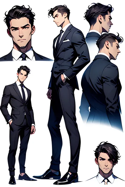 I brushed up the prompt as follows。 More Detailed and Clear Instructions Added 、 also embodies images of texture and atmosphere 。

🔹 prompt（ Brush-up Edition ）🔹

【 Character characteristics 】
	•face:  Handsome and Well-groomed Face 、 sharp sculpted shape
 ...