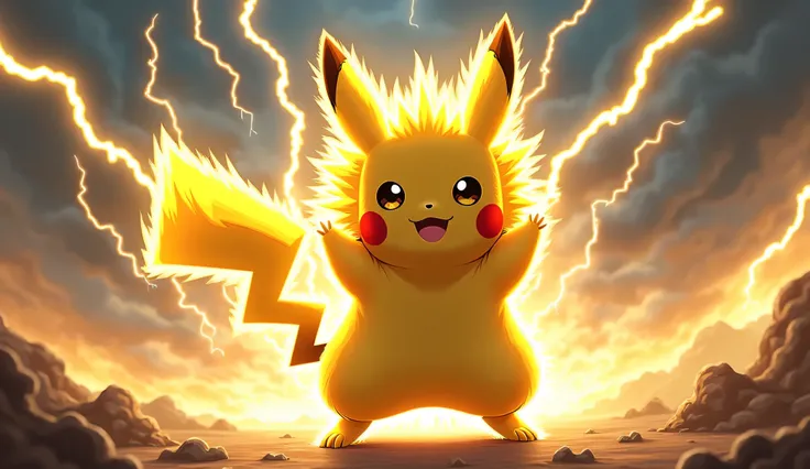  Pikachu Super Saiyan one