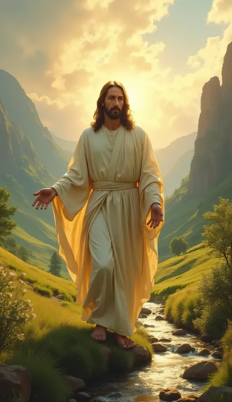 Jesus in the Blessed Valley 