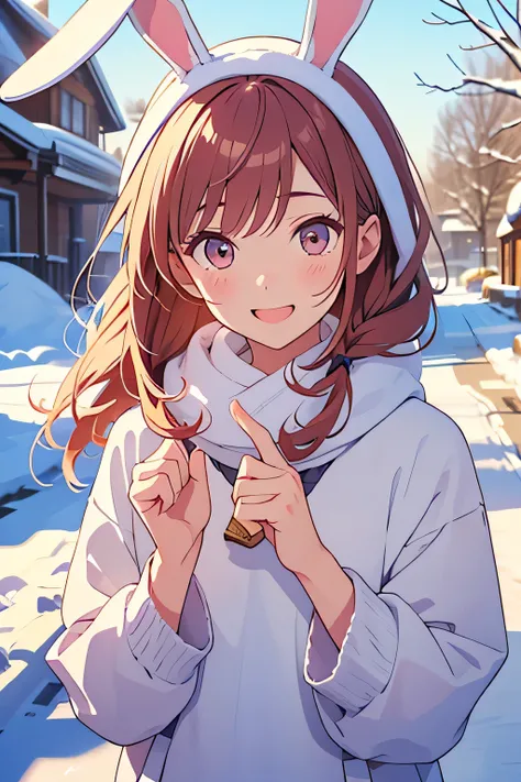 top quality、 Hi-Res、( high image quality:1.2)、 Masterpiece、 detailed background on a futon、age beauty、( very detailed face:1.2)、 detailed expressions 、( Details:1.2)、 anatomically correct、(Normal number of fingers:1.2)、Bright-colored hair、Braided bob cut、...