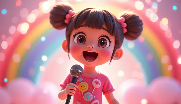 Prompt (Close-Up, Medium Shot):
"A cute and adorable  girl, Uwu, singing happily while holding a microphone with both hands. Her big, expressive eyes shine with excitement, and her cheeks are flushed. Her mouth is open wide as she sings with enthusiasm. Sh...