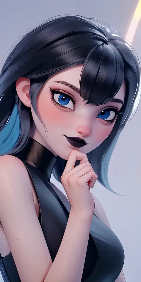 (best quality:1.4),(shiny skin), body focus, (cute face), (((best quality))), illustration, ((Beautiful Finger)), , Beautiful body, Beautiful character design, ,perfect lighting, Colorful, Bright_Front_face_Lighting, ultra high res, highres, absurdres:1.2,...