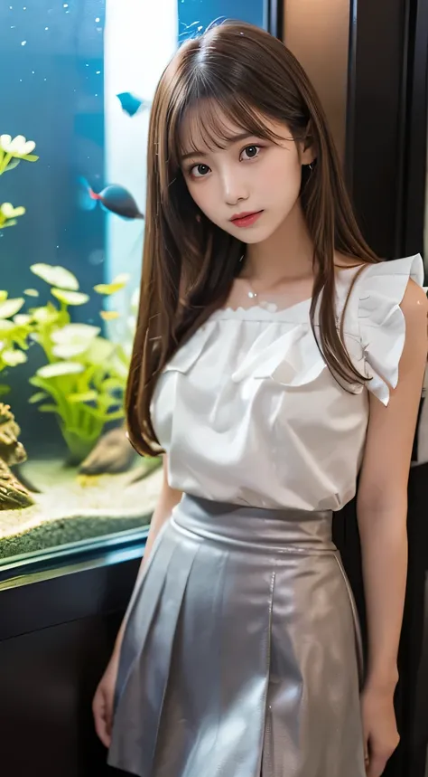  top quality with full nudity behind,  Masterpiece 、 actual photo  、The most beautiful girl in the world 、 Cute looks、 slender 、  perfect beautiful face in a private house  、  perfect and beautiful eyes   、   perfect and beautiful double eyelids  、   Fashi...