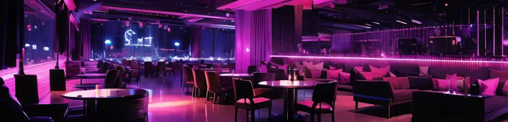 A nightclub's VIP lounge