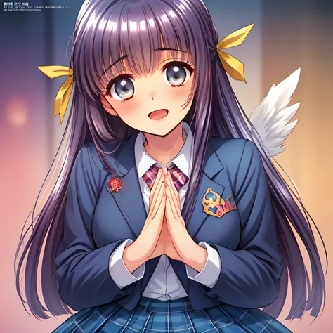 (highest quality, masterpiece:1.2), highest quality, High resolution, 1080p, 8K, Height: 158cm, (Girl's comic magazine's lovely high-quality poster by most popular manga artist, amazingly neat & clean, in peace and neat lovely strong charm: 1.8), (Too cute...