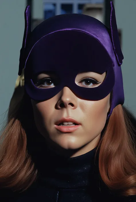 Ultrarealistic, 4K, high resolution. NSFW. wearing eyemask no cowl. picture of face only