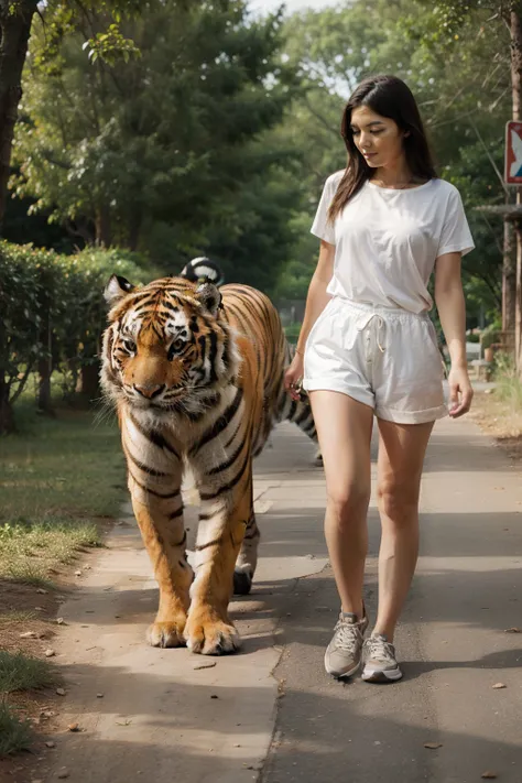 Walking with a Tiger